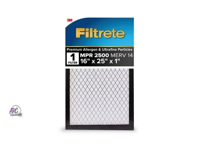 Lot 56-397214 - New, 4 Pack,Filtrete 16x25x1 HVAC Furnace Air Filter, Premium Allergen and Ultrafine Particles,