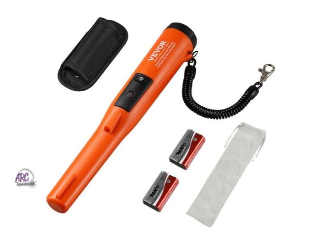 Lot 56-507065 - NEW-TESTED-Metal Detector Pinpointer IP68 Waterproof Handheld Detector Wand Probe