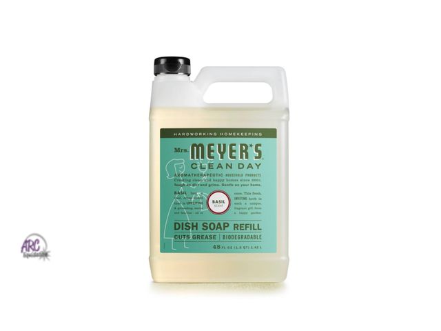 Lot 56-159113 - New Mrs. Meyer's Clean Day Basil Liquid Dish Refill - 48 fl oz