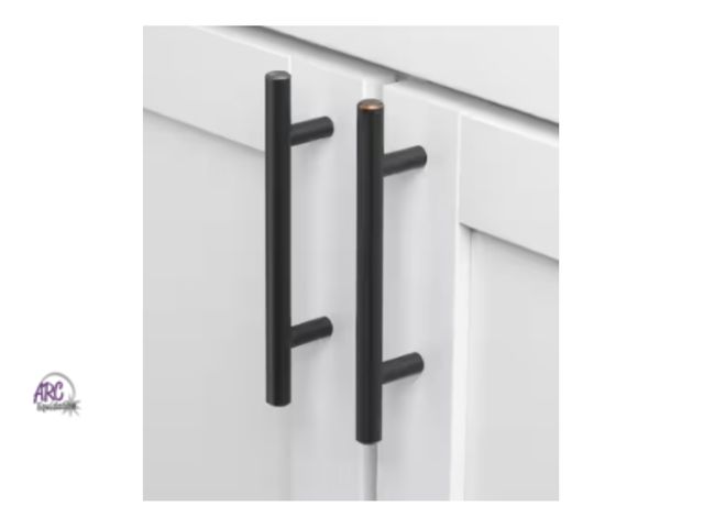 Lot 56-444460 - New -  (10-Pack) - 3-3/4 in. Center-to-Center Oil Rubbed Bronze Finish Solid Handle Bar Pulls