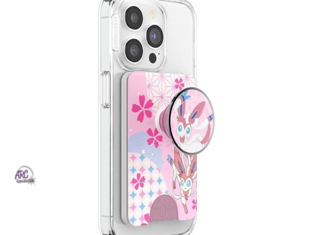 Lot 56-859433 - New - Pokemon Magnetic Phone Wallet Popsocket - For MagSafe Equipped Phones