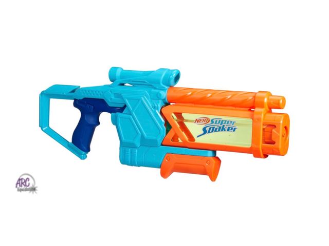 Lot 56-627550 - New Out of Box - Nerf Super Soaker Mega Dunk-Fill Water Blaster, Extra Large Tank with 1050 ml Capac...
