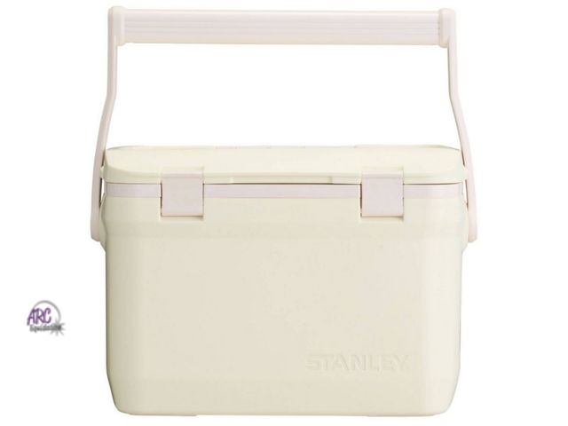 Lot 56-867817 - Possibly Used - One side of handle no secured - Stanley Outdoor Cooler 16q - The Easy Carry - Cream