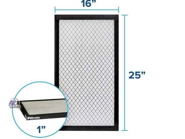 Lot 56-322840 - New, 4 Pack,Filtrete 16x25x1 HVAC Furnace Air Filter, Premium Allergen and Ultrafine Particles,