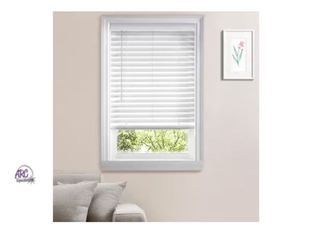 Lot 56-486264 - New Open Box - 27.5 in. W x 36 in. L (Actual Size 27 in. W x 36 in. L) with 2 in. Slats -  Home Deco...