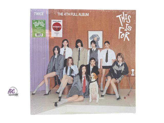 Lot 56-603230 - New Sealed TWICE The 4th Full Album Vinyl Record