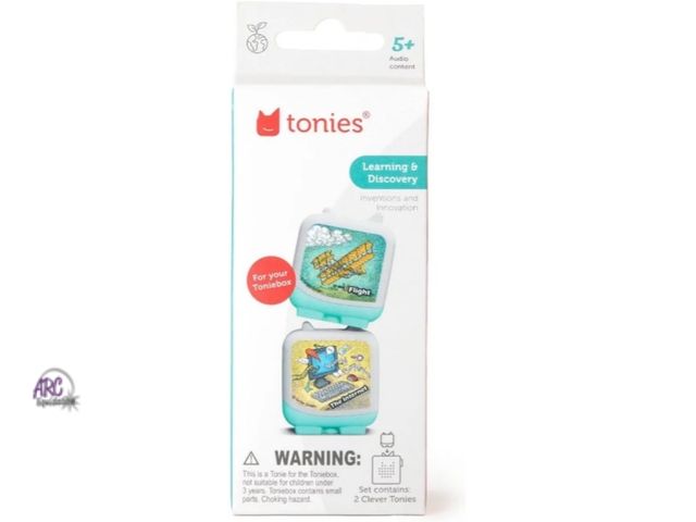 Lot 56-566730 - NEW-FOR TONIEBOX MACHINES-Tonies Inventions Flight and Internet 2 Pack Audio Learning Discovery Char...