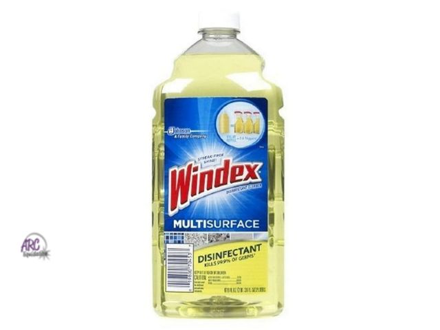 Lot 56-508525 - NEW-Windex Disinfectant Cleaner Refill Multi Surface 2 Liter (67.6Oz)