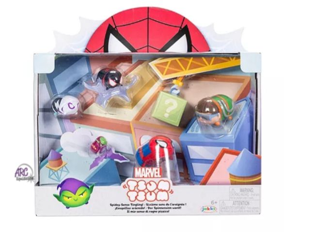 Lot 56-570530 - NEW-Marvel Spidey-Sense Tingling Mini Figure Set