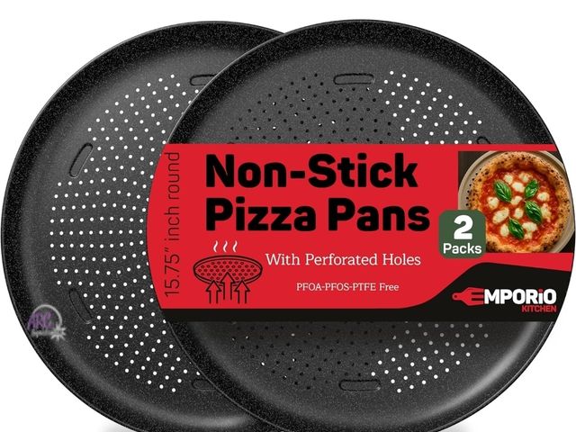 Lot 56-877318 - New Open Box - Emporio 2pc Pizza Bakeware Set