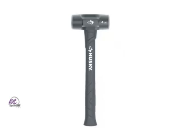 Lot 56-451660 - New - Husky 4 lb. Engineer Hammer with 14 in. Fiberglass Handle
