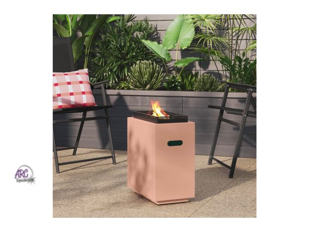 Lot 56-155513 - New in Box 1lb Rectangular Fire Pit Terracotta (19.7x 10x18.1”)