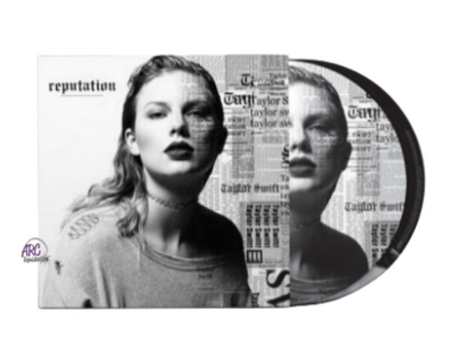 Lot 56-502434 - NEW-SOME CREASES IN COVER-Taylor Swift Reputation vinyl-portrait vinyl edition