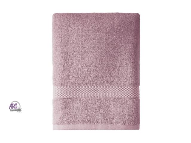 Lot 56-501624 - NEW-Beautiful brand 30"x 56" bath towel rose pink