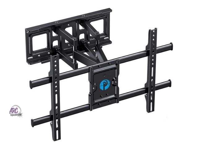 Lot 56-127524 - New in box. Full Motion TV Wall Mount for Most 37-75 Inch TVs up to 132lbs, Wall Mount TV Bracket Ar...