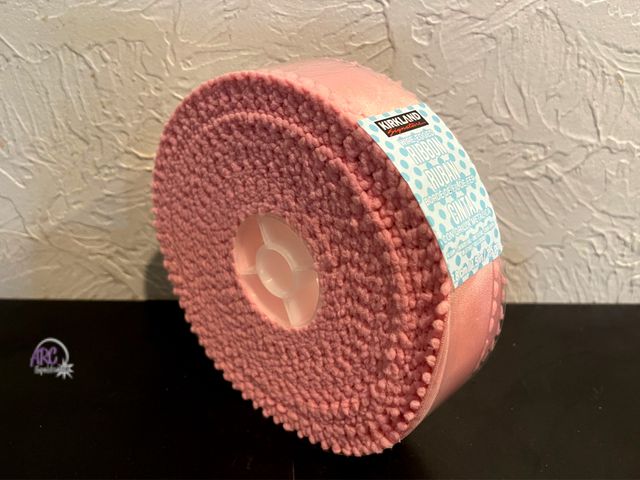 Lot 56-324660 - New Kirkland Wire Edge Pink Satin Like Ribbon 5 Yards Spring Baby Girl Birthday 1.5