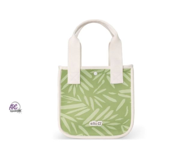 Lot 56-502134 - NEW-Ello reusable lunch tote-green