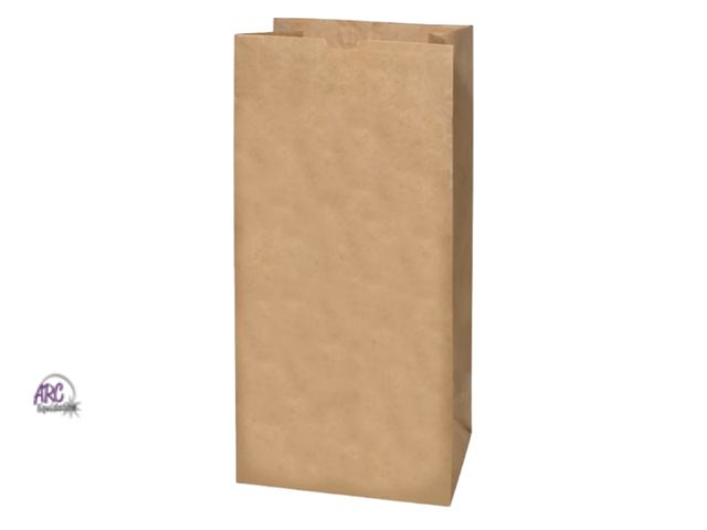 Lot 56-527340 - NEW-10 PACKS OF 5 30 gallon lawn and refuse bags-16 x 12 x 35 inch-50 paper bags total