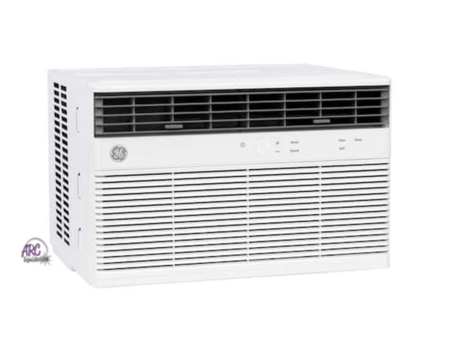 Lot 56-636164 - New Opened Box Tested and Works - 8,000 BTU Smart Window Air Conditioner for 350 sq. ft. in White wi...