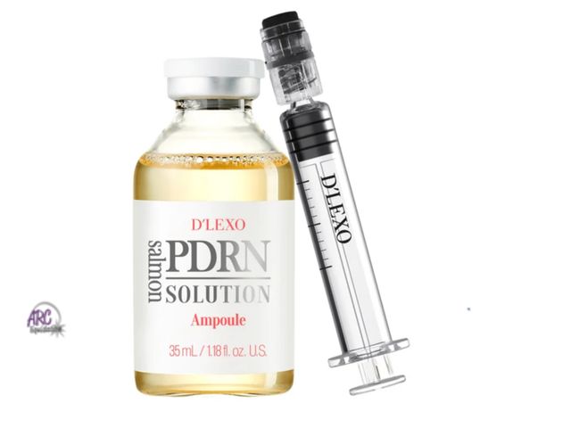 Lot 56-318040 - New, D’LEXO PDRN Solution Salmon Ampoule, 1.18 fl oz