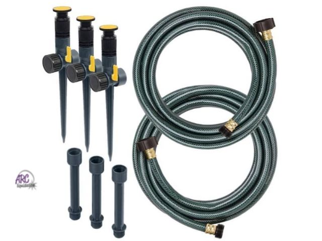 Lot 56-507265 - NEW-Melnor Multi-adjustable garden watering set