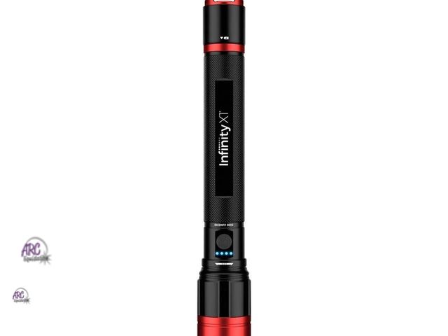 Lot 56-371364 - New -Tested &amp;Works 5000 Lumen Flashlight Infinity Dual Power Rechargeable Battery