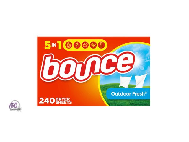 Lot 56-160913 - New Bounce Outdoor Fresh Fabric Softener Dryer Sheets - 240ct
