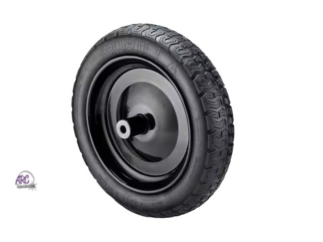 Lot 56-226161 - New Out Of Package - Gorilla 16 in. Flat Free Universal Wheelbarrow Tire