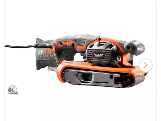 Lot 56-605223 - Used, dirty. Tested and works. See pics. RIDGID
6.5 Amp Corded 3 in.W x 18 in.L Heavy-Duty Variable ...