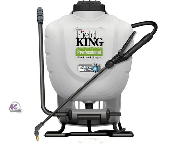 Lot 56-750950 - New / possible use. FIELD KING 190328 Backpack Sprayer, 4 Gallon, with Internal No Leak Pump Design ...