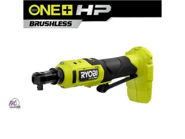 Lot 56-568619 - NEW-TESTED-RYOBI ONE+ 18V HP Brushless Cordless Compact 3/8 in. High Speed Ratchet (Tool Only)