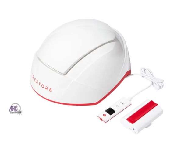 Lot 56-769052 - New tested and works iRestore Professional Red Light Therapy Helmet 282 Laser Hair Growth System. Re...