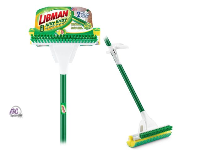 Lot 56-278812 - NEW Libman Nitty Gritty Roller Mop