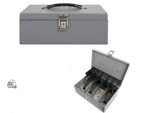 Lot 56-305692 - New,Sparco Cash Box with 2 Keys