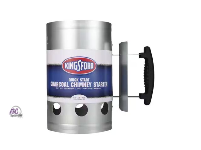 Lot 56-237464 - New Out Of Box - Quick Start Charcoal Chimney Starter 1 Count (10.74 in x 6.8 in x 11.25 in)
