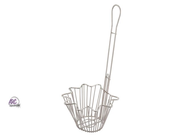 Lot 56-555018 - NEW-Fry Basket - Taco Bowl - Round with 18" Handle