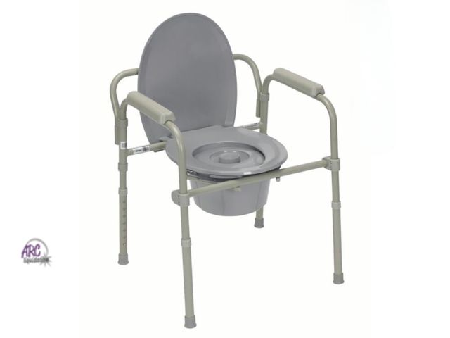 Lot 56-331751 - New in box Guardian Folding Steel Commode Elongated Chaise