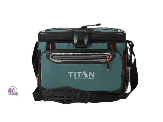 Lot 56-533817 - NEW-SMALL RIP-TITAN-30 Can Zipperless HardBody® Cooler-GREEN
