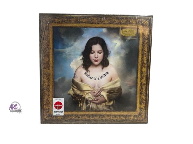 Lot 56-406132 - New - Gold Liquid Variant Vinyl LP of Lucy Dacus's album Forever Is a Feeling