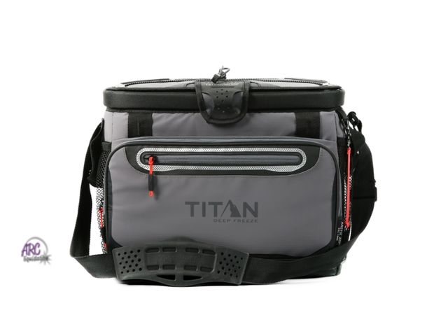 Lot 56-330216 - New Titan by Arctic Zone Deep Freeze Zipperless Hardbody 20qt Cooler