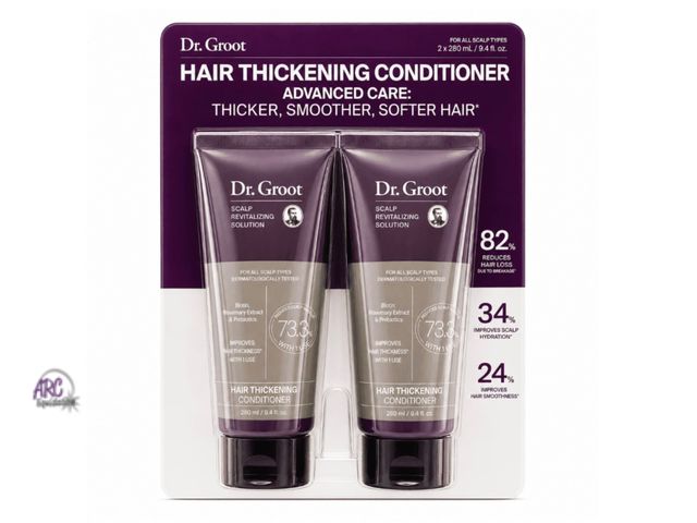 Lot 56-126360 - New Dr. Groot Hair Thickening Conditioner for Thicker, Softer Hair, Scalp Revitalizing Formula with ...