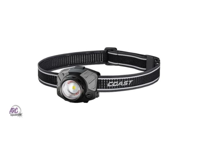 Lot 56-766951 - New coast FL86 840 Lumens Alkaline Dual Power LED Battery Powered Headlamp