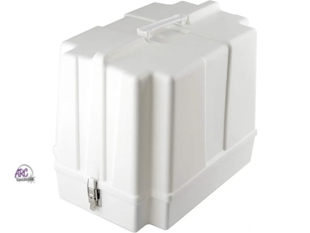 Lot 56-542917 - NEW-Brother Sewing Machine Case White,Medium 17" x 12" x 14"
