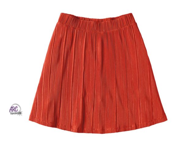Lot 56-148829 - New Serra Ladies Plisse Skort, Red, Size Large