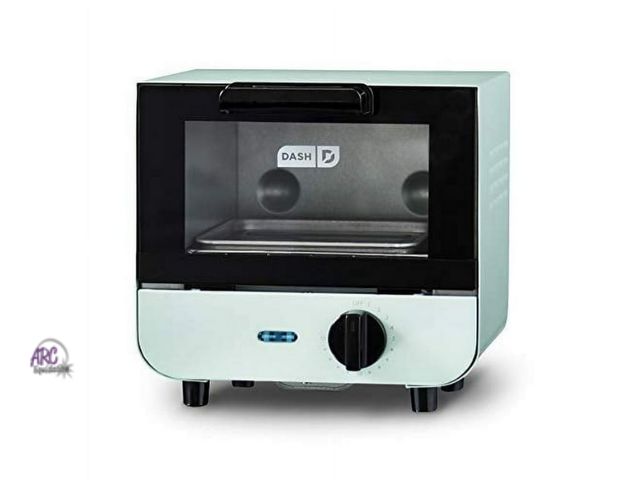 Lot 56-549918 - NEW-TESTED-Dash Mini Toaster Oven Cooker for Bread, Bagels, Cookies, Pizza, Paninis &amp; More with ...