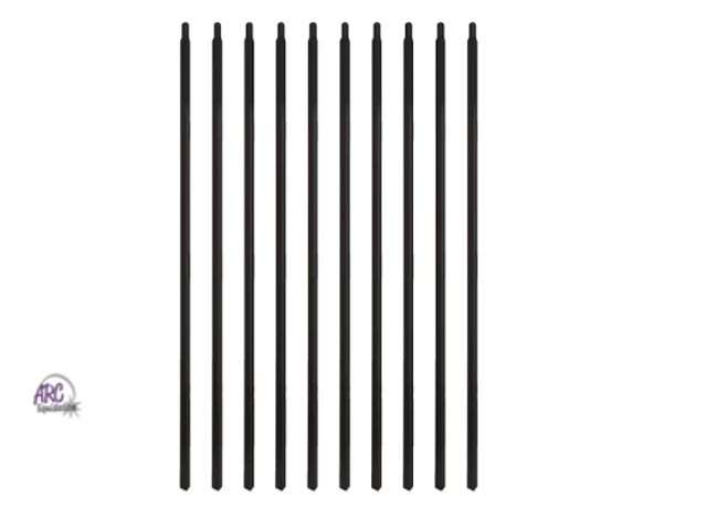 Lot 56-512347 - NEW-10 Pack Iron Balusters for Staircase, 1/2" x 44"