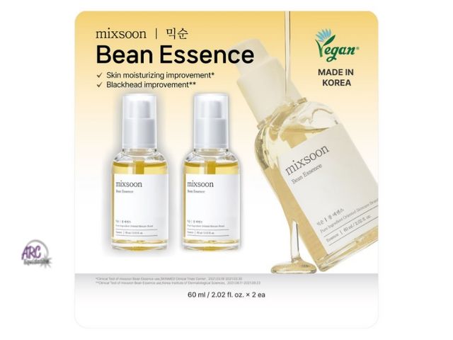Lot 56-518065 - POSSIBLY USED-Mixsoon Bean Essence, 2.02 fl oz, 2-pack