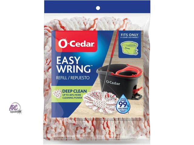 Lot 56-488713 - NEW-LOT OF 3-TORN PACKAGES-O-Cedar-EasyWring Deep Clean Refills