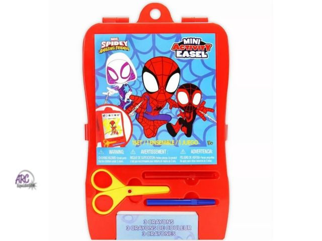 Lot 56-546930 - NEW-Marvel Spidey and his friends mini activity easel kids set