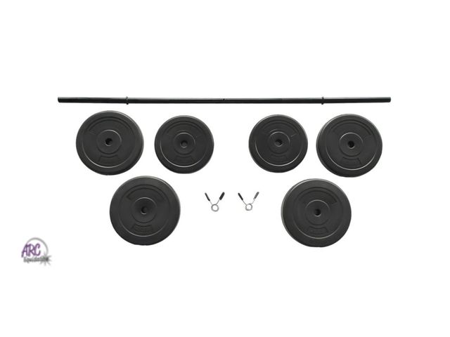 Lot 56-277951 - Balance from fitness Vinyl Standard Weight Set, 100 lbs retails $213